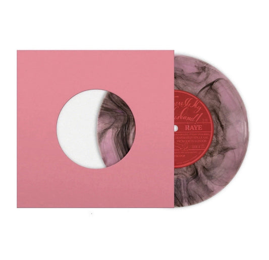 RAYE - Limited Smokey Pink Color, 7" Vinyl Single WHERE IS MY HUSBAND!