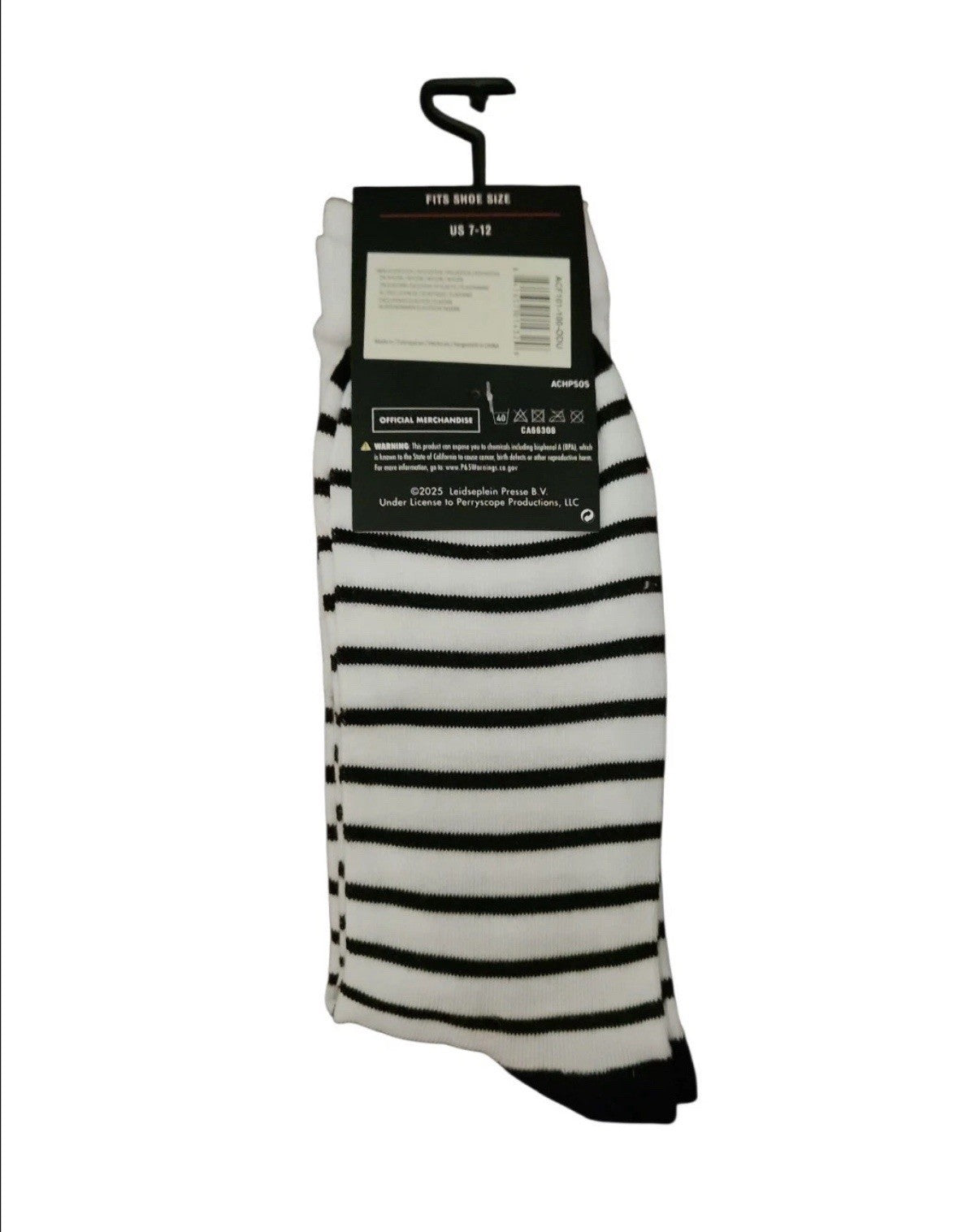 AC⚡️DC crew socks , US Shoe Size 7-12