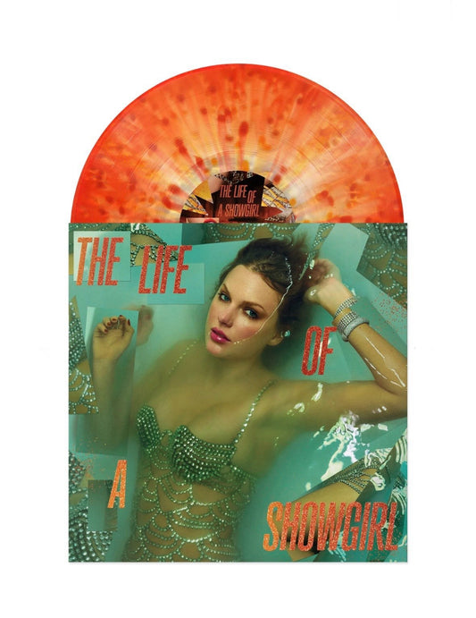 Tayor Swift - The Life of a Showgirl: Lit My Sky Up Orange Metallic Vinyl