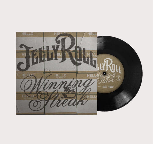 JELLY ROLL - Winning Streak, 45 RPM 7" VINYL, NEW SEALED