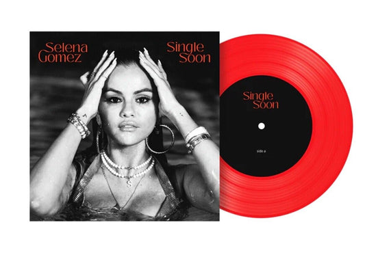SELENA GOMEZ - Single Soon 7" Single (Alternate Cover) Red Vinyl New/Sealed