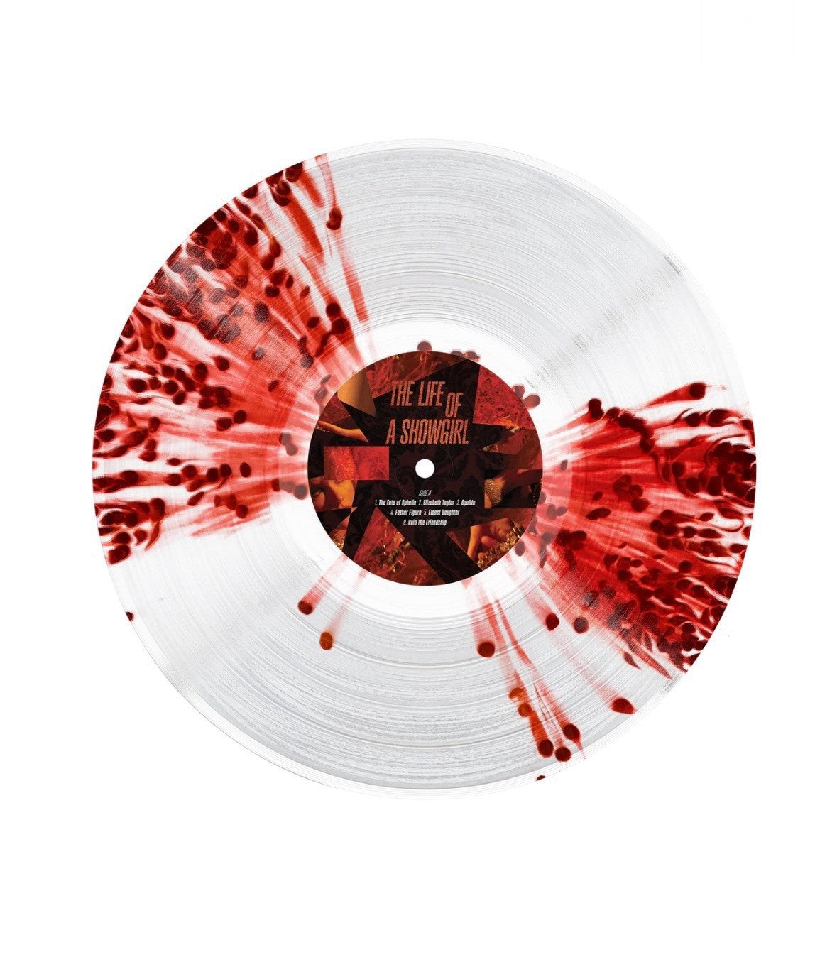 Taylor Swift - The Life of a Showgirl Honestly Wild Transparent Vinyl