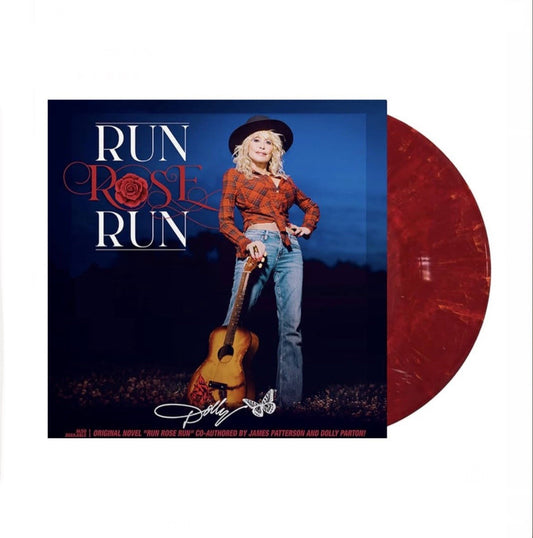 Dolly Parton - Run Rose Run, Limited Edition Red Marble Vinyl