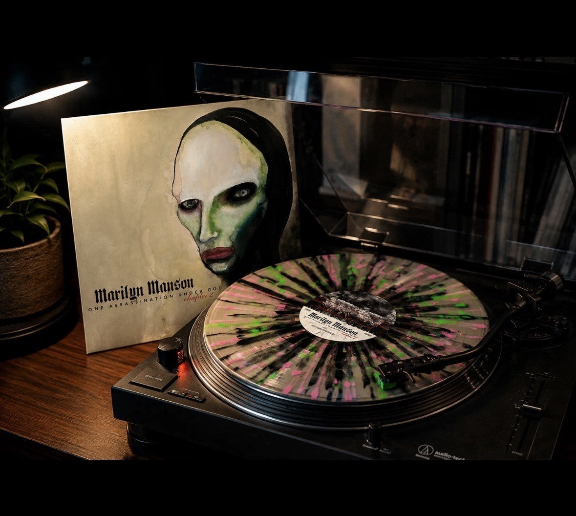 Marilyn Manson One Assassination Under God Chapter 2 Multicolor Splatter Presale