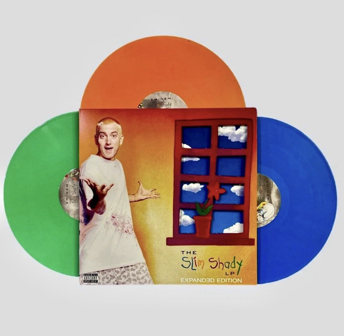 Eminem - The Slim Shady Expanded Edition Color 3LP Vinyl  IVC Edition (3000)