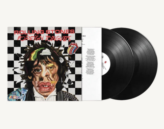 The Rolling Stones - Foreign Tongues X NASCAR Checkered Flag, 2LP Vinyl
