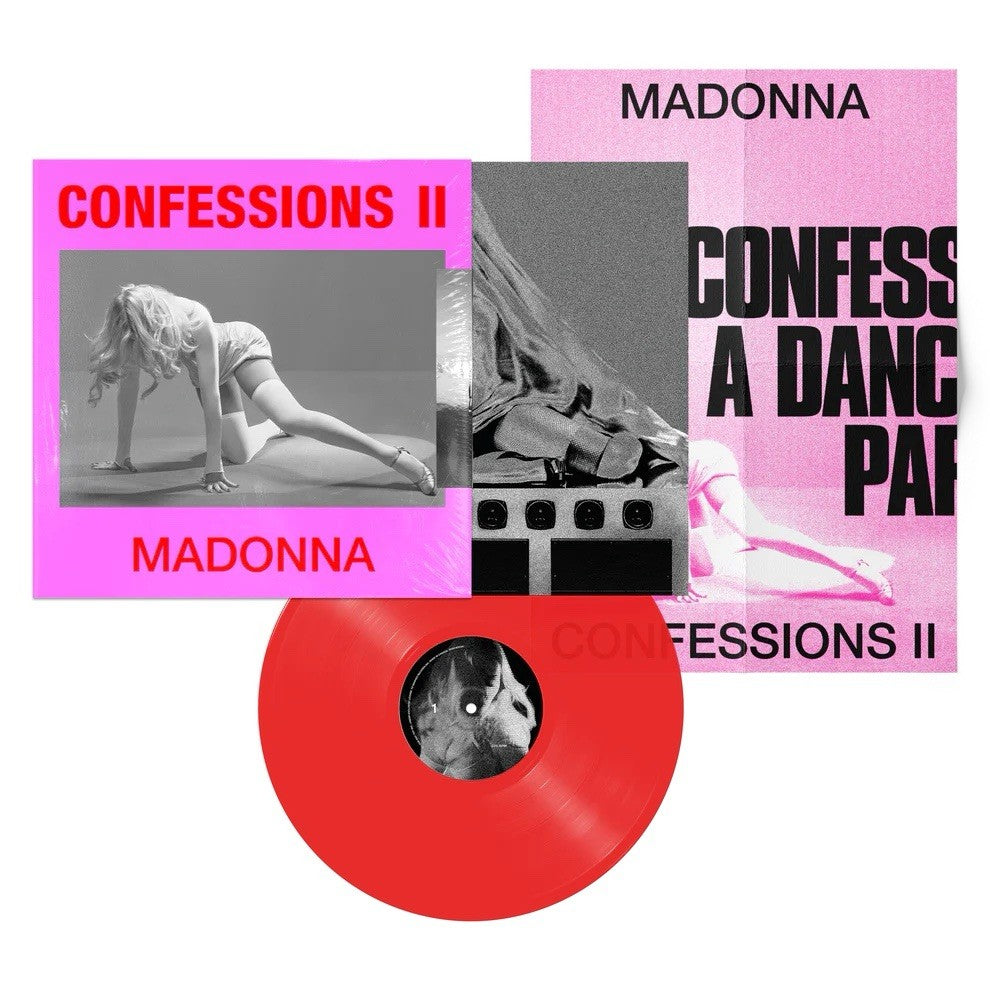 Madonna - CONFESSIONS II – 12-TRACK STANDARD, RED VINYL LP