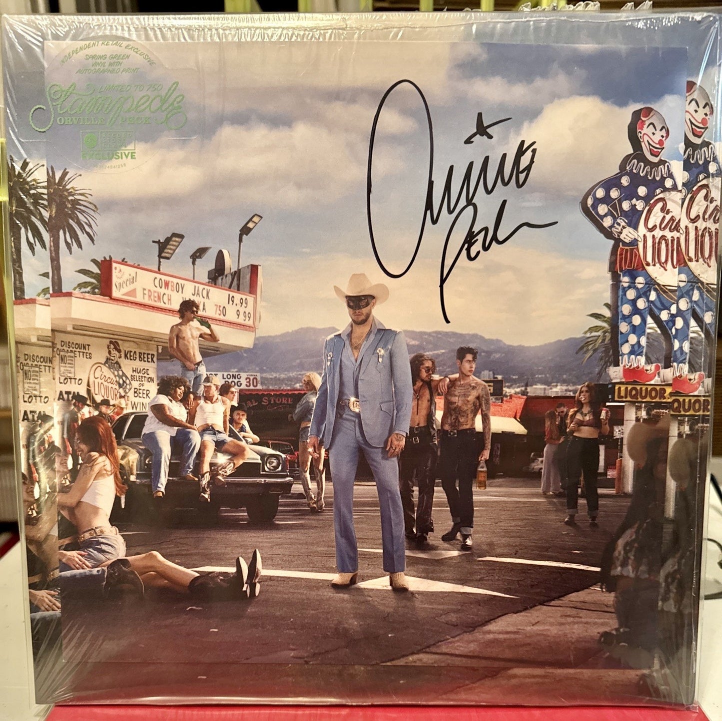 Orville Peck – Stampede - Signed Green 2 x LP Vinyl Records 12" - NEW - Limited