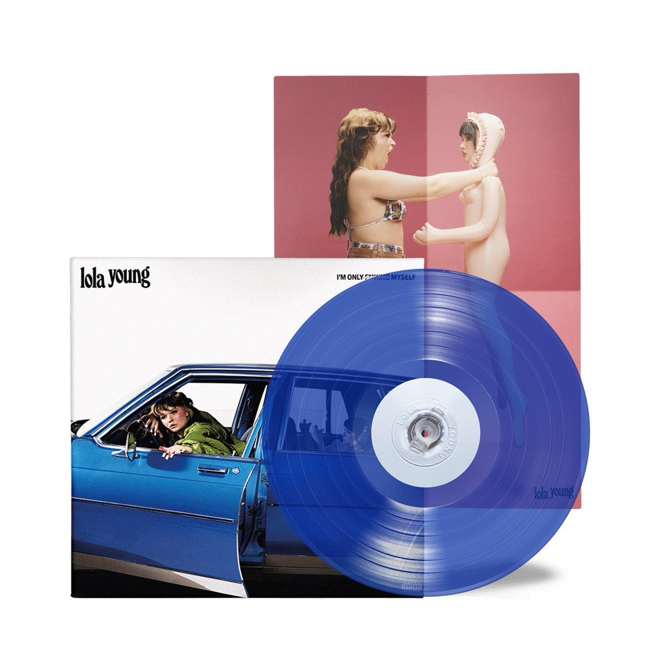 Lola Young - I'm Only F**king Myself - The Sad Sad Lady, Blue LP + Poster + Bag