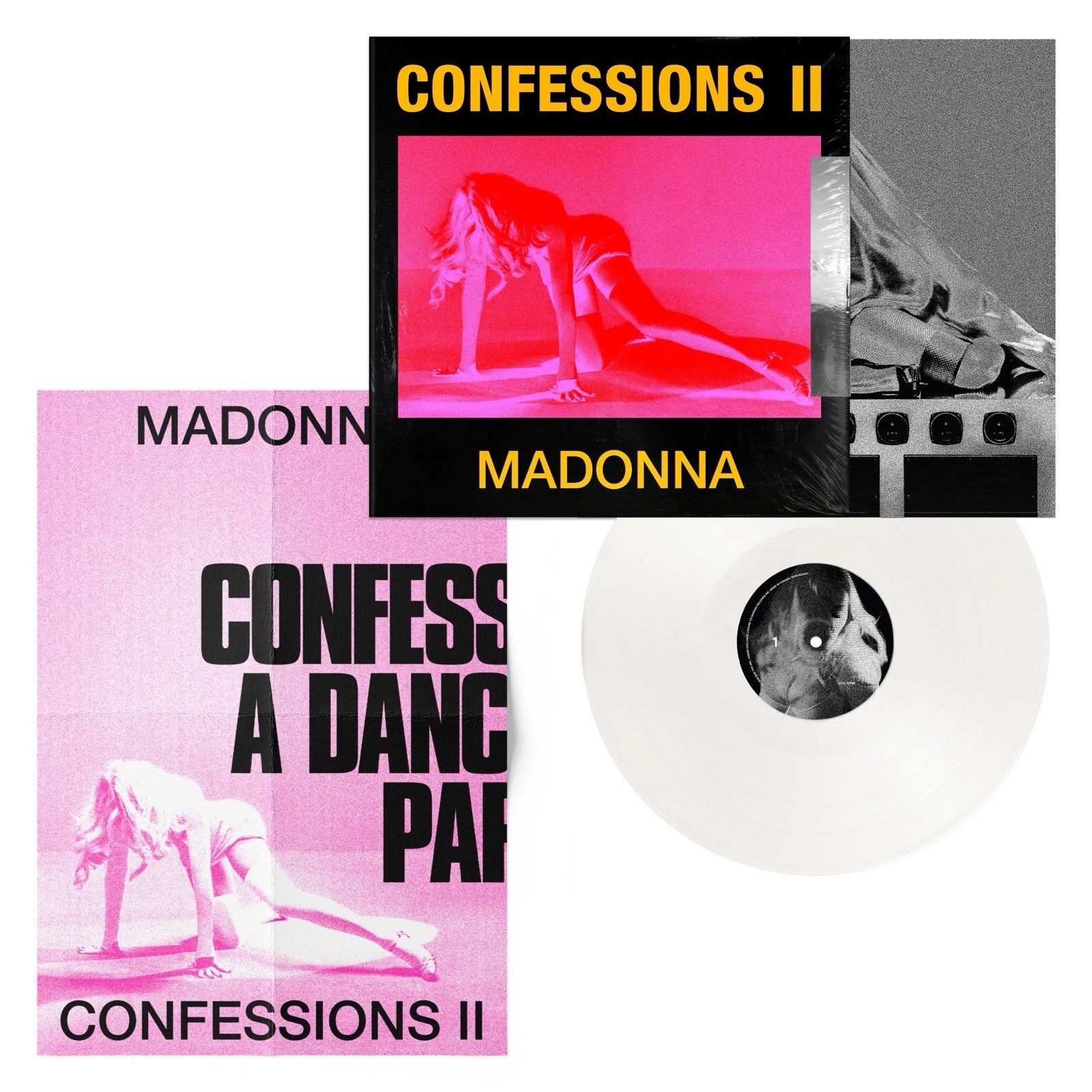 Madonna CONFESSIONS II – Spotify Fans First Milky Clear LIMITED to 5000
