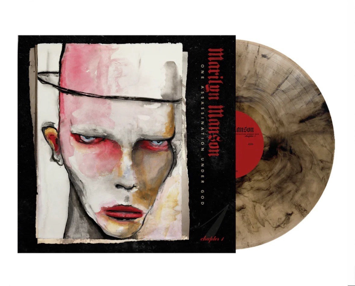 Marilyn Manson - One Assassination Under God, Tan w/ Black Smoke (LTD to 300)