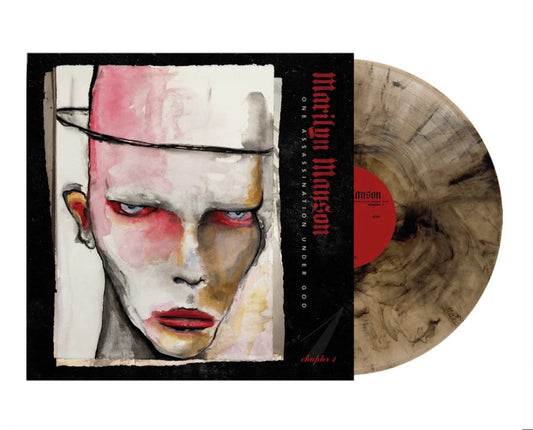 Marilyn Manson - One Assassination Under God, Tan w/ Black Smoke (LTD to 300)