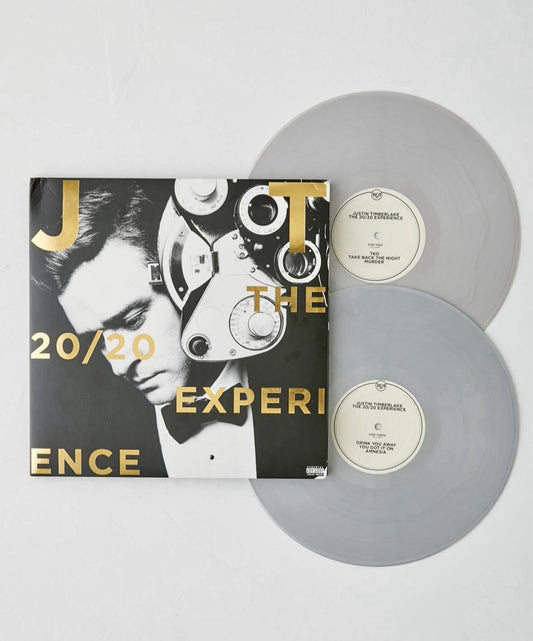 Justin Timberlake The 20/20 Experience (2 of 2) SILVER Vinyl 2 LP NEW/SEALED