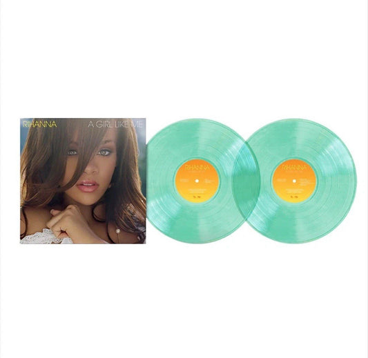 Rihanna - A Girl Like Me, SEA GLASS Vinyl 2xLP, NEW SEALED