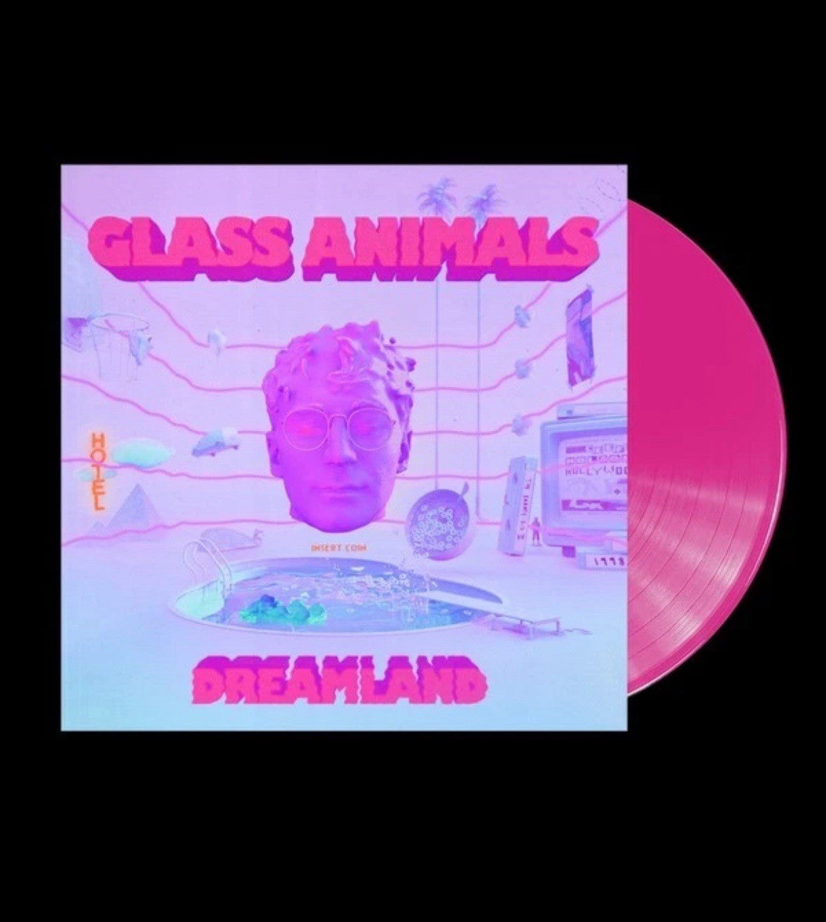 RARE Glass Animals Dreamland LP Pink Edge Glow LIMITED EDITION SEALED BRAND NEW
