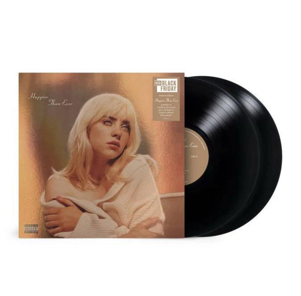Billie Eilish - Happier Than Ever (RSD 11.25.22, Foil Cover + Litho) (2 LP)
