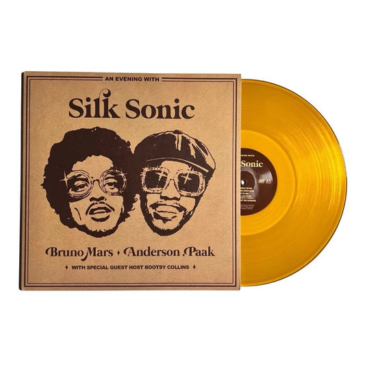 BRUNO MARS ANDERSON PAAK - An Evening With Silk Sonic, Transparent Yellow Vinyl