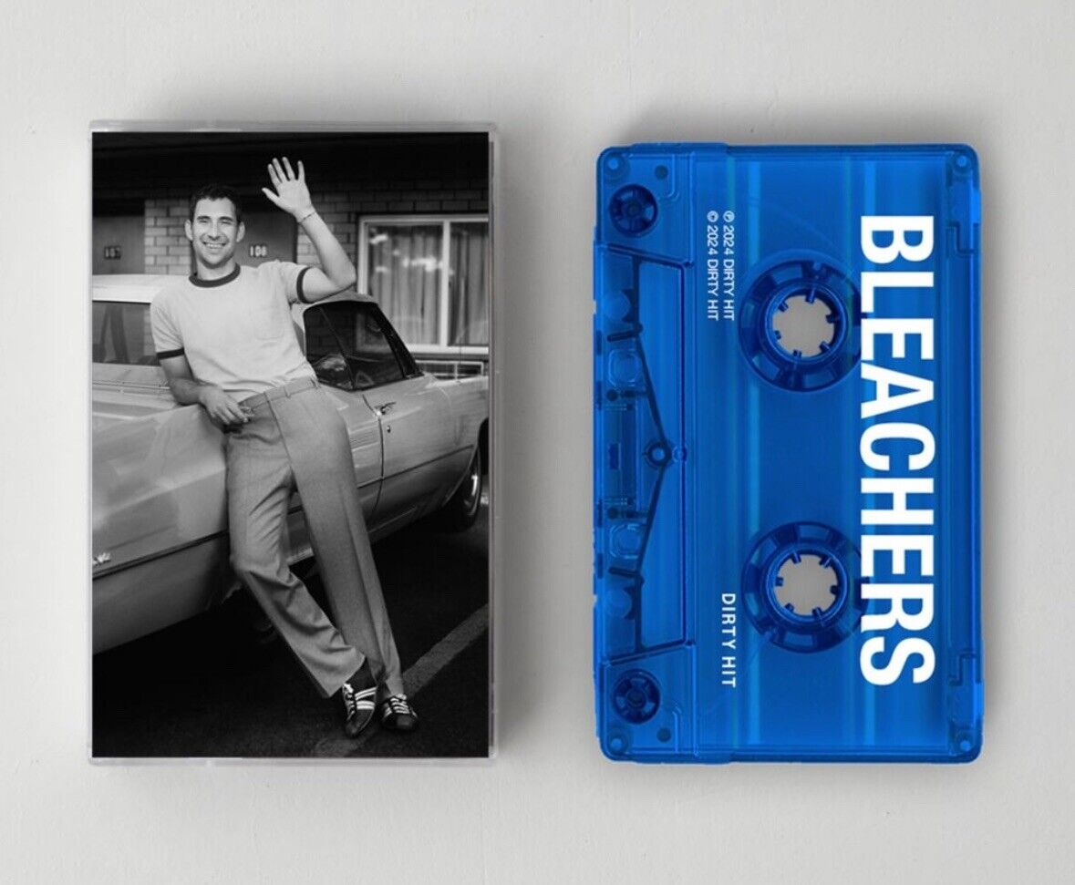 Bleachers - Bleachers Limited Edition Blue Colored Cassette Tape, New /Sealed