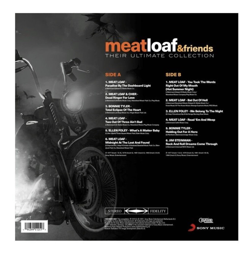 Mest Loaf- Meat Loaf & Friends -- (super Red Vinyl)- Sealed 