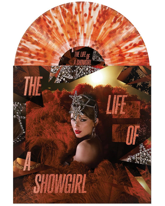 The Life of a Showgirl: The Tiny Bubbles in Champagne Edition Red Lipstick Vinyl