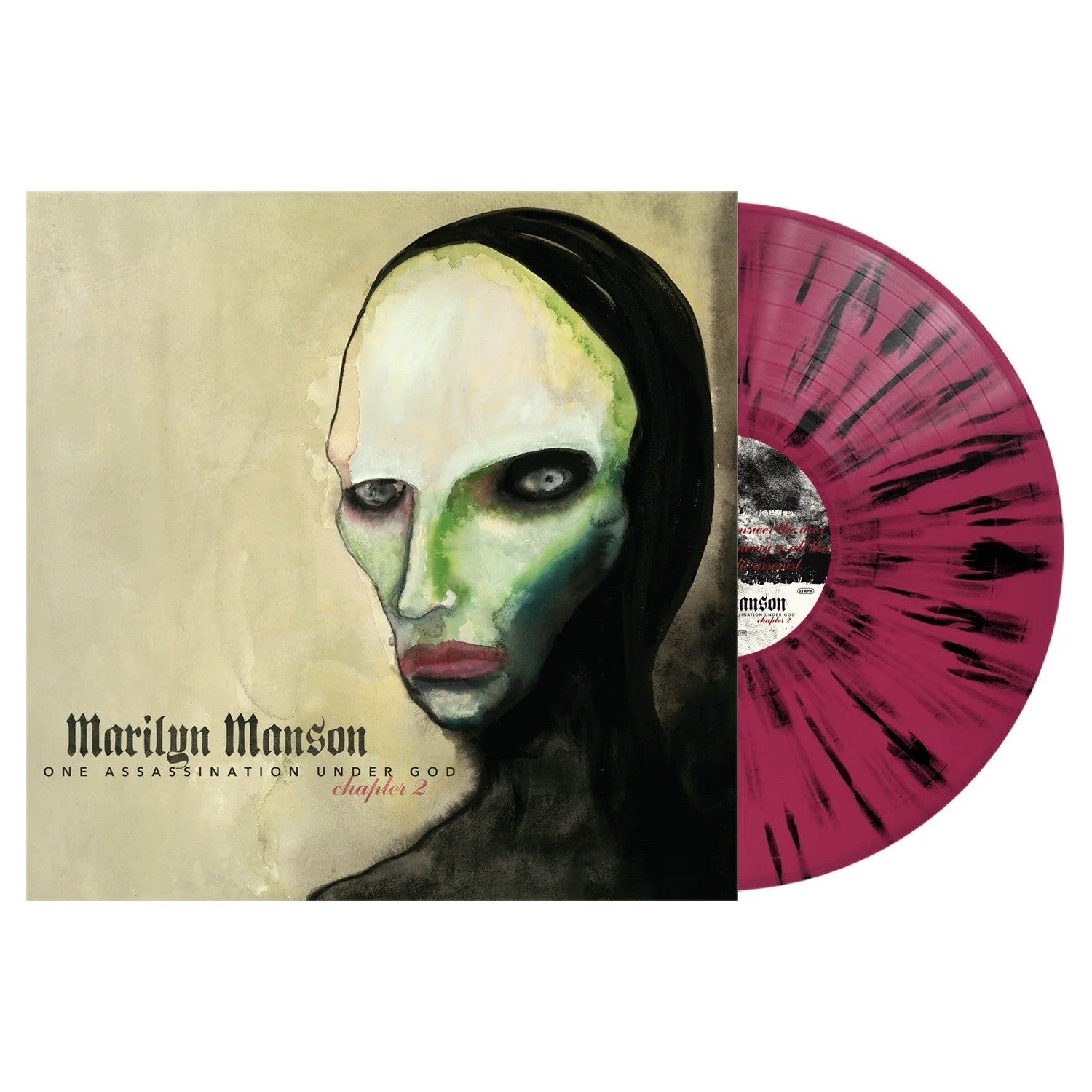 Marilyn Manson -One Assassination Under God Chapter 2, Pink Splatter (Ltd 1000)