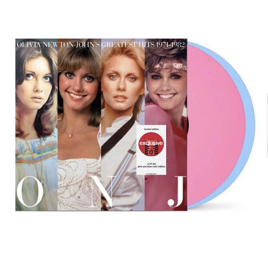 Olivia Newton-John: Greatest Hits 1971-1982, 2-LP Blue/Pink
