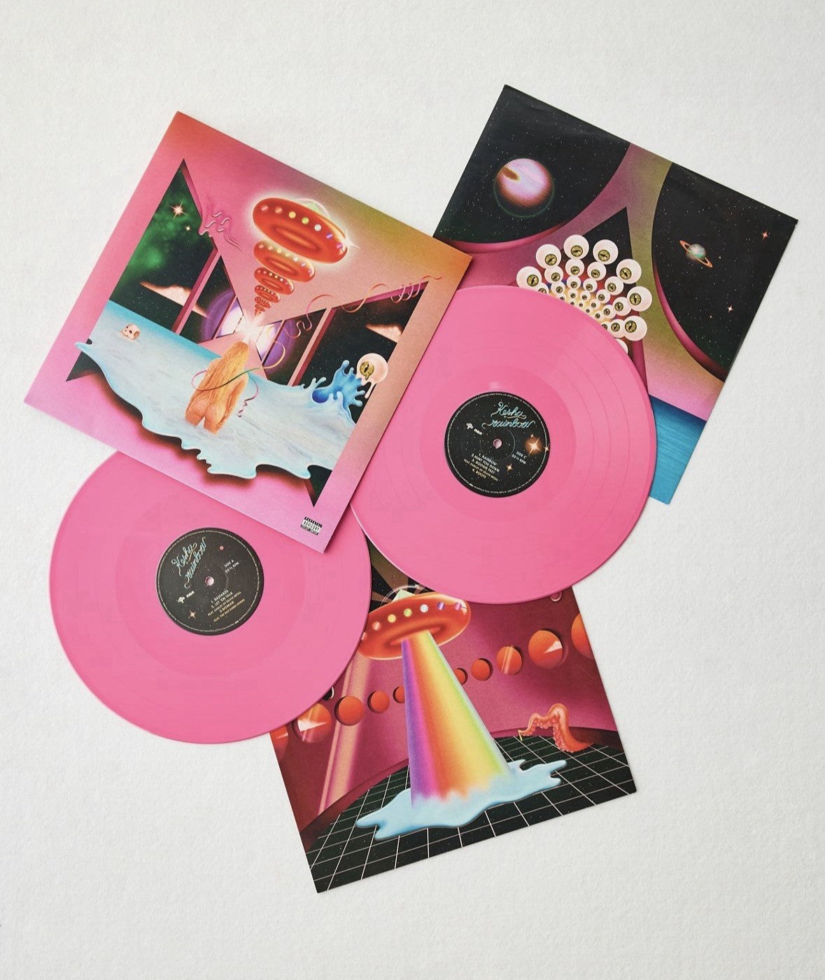 Kesha Ke$ha - Rainbow Vinyl 2LP Album - Dream Pop Pink /3000 - NEW & SEALED