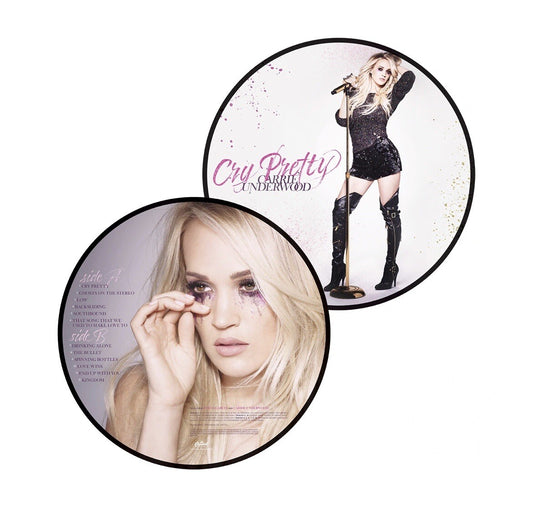 Carrie Underwood–Cry Pretty  Capitol  Nashville – B0031077-01 2019 NEW PIC DISC