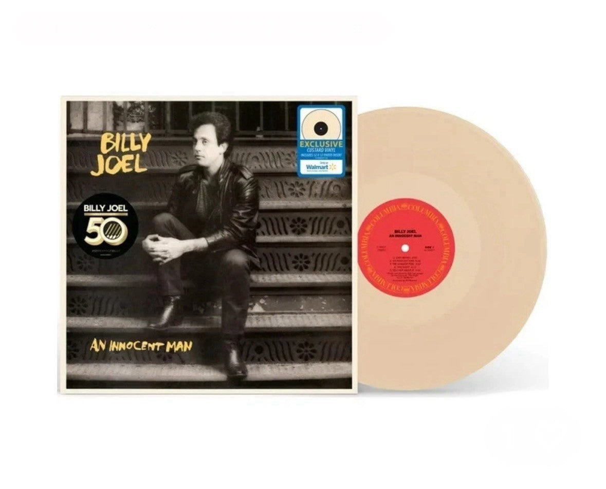 Billy Joel ‎An Innocent Man Custard Colored Vinyl LP  w/photo insert– New/Sealed