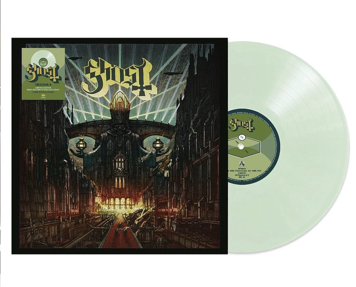 GHOST Meliora Indie Coke Bottle Clear Vinyl Indie Record Store LP Limited New