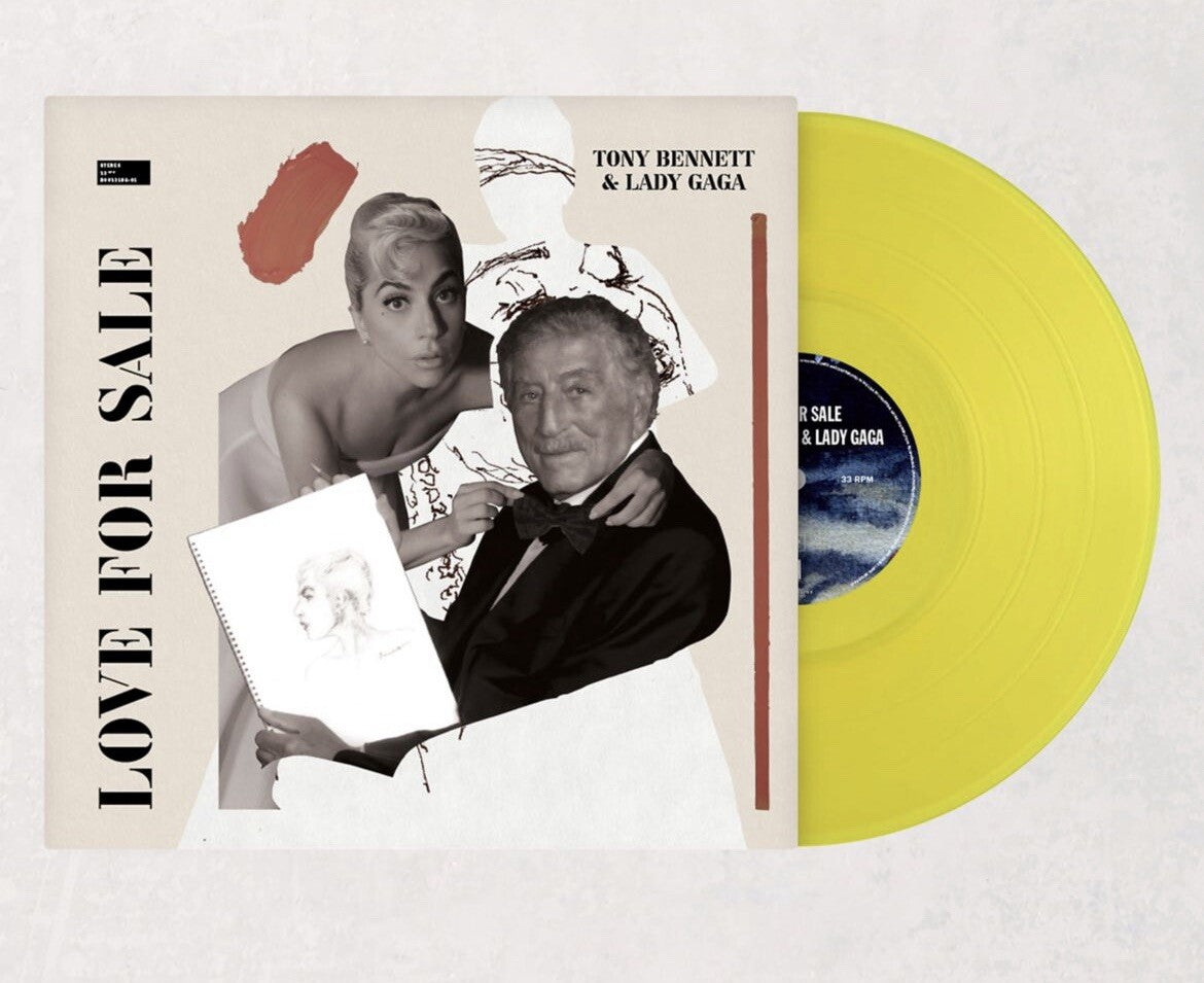 Tony Bennett & Lady Gaga Love For Sale Yellow VINYL