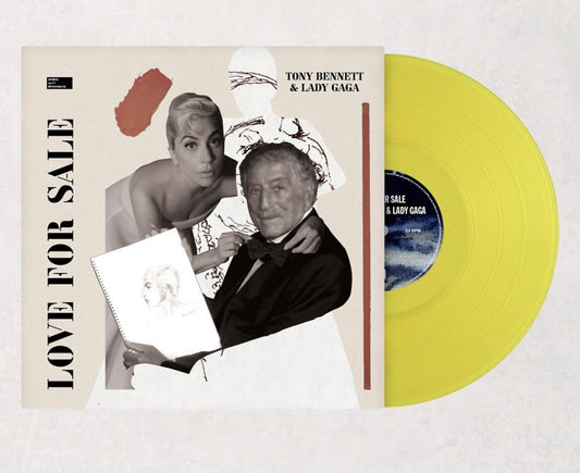 Tony Bennett & Lady Gaga Love For Sale Yellow VINYL