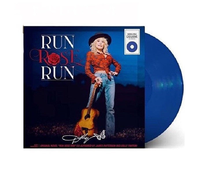 Dolly Parton Run, Rose, Run Opaque Blue Vinyl