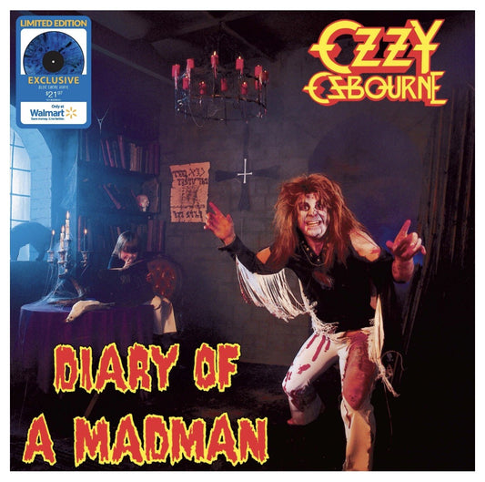 Ozzy Osbourne ‎– Diary Of A Madman (NEW AND SEALED) Limited Edition Blue Swirl