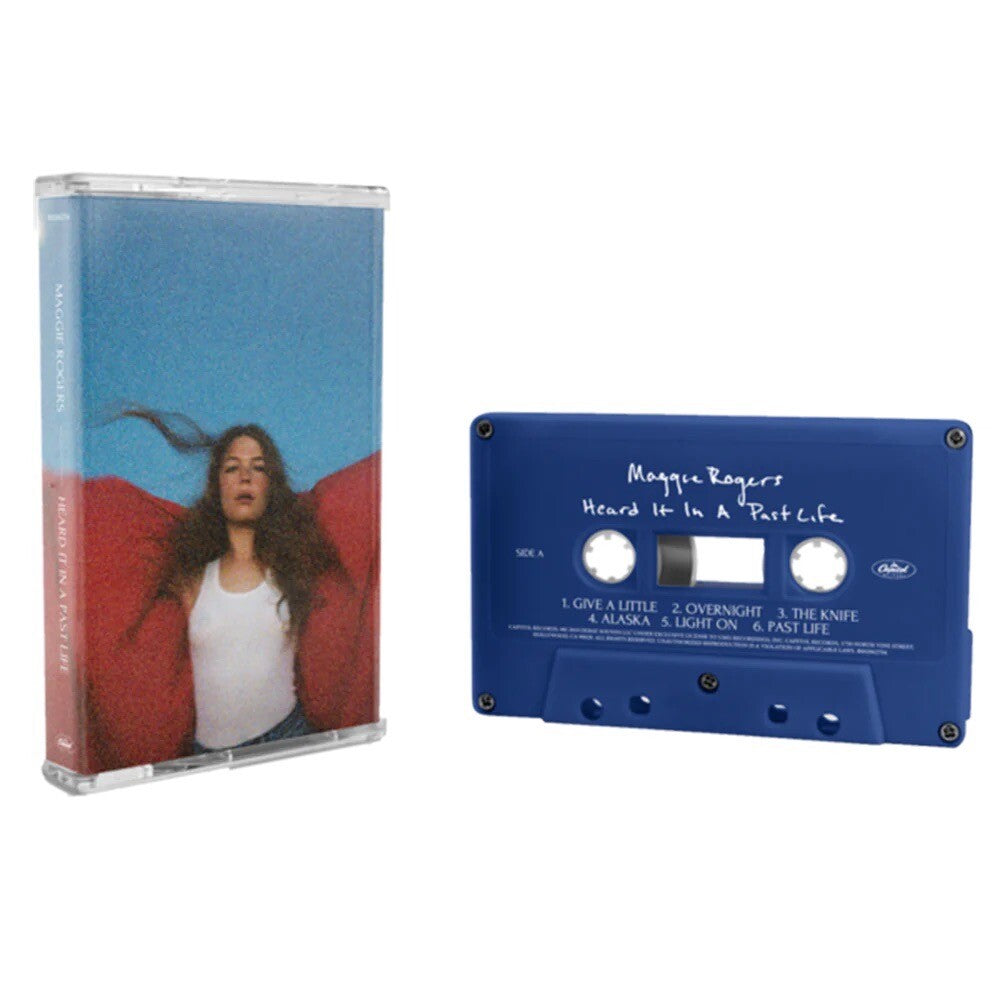 Maggie Rogers - Heard It In A Past Life, Blue Cassette, New/Sealed