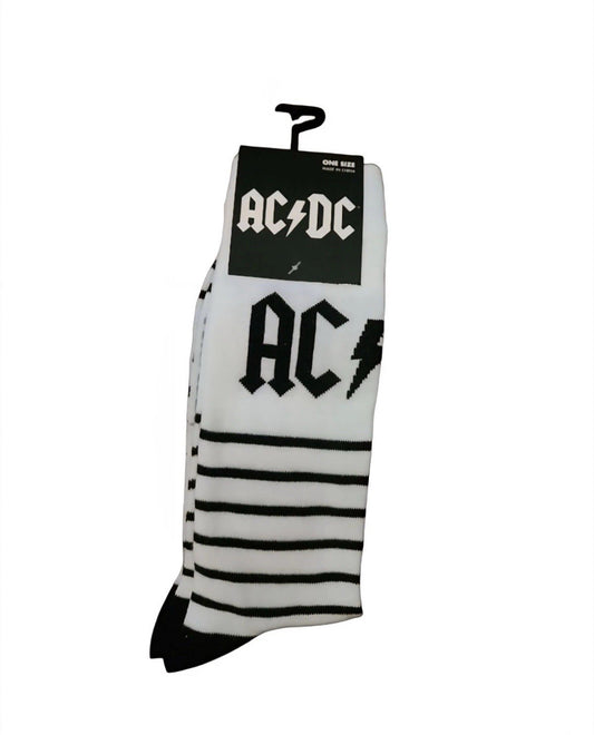 AC⚡️DC crew socks , US Shoe Size 7-12