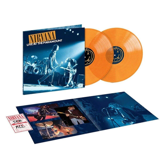 Nirvana - Live At The Paramount, Halloween (Trans. Orange Vinyl 2LP) NEW/SEALED