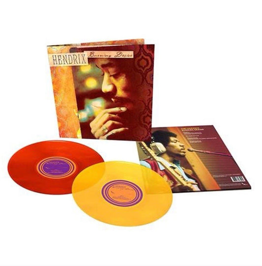 Jimi Hendrix - Burning Desire (RSD Black Friday 2022) Orange + Red 2LP Vinyl NEW
