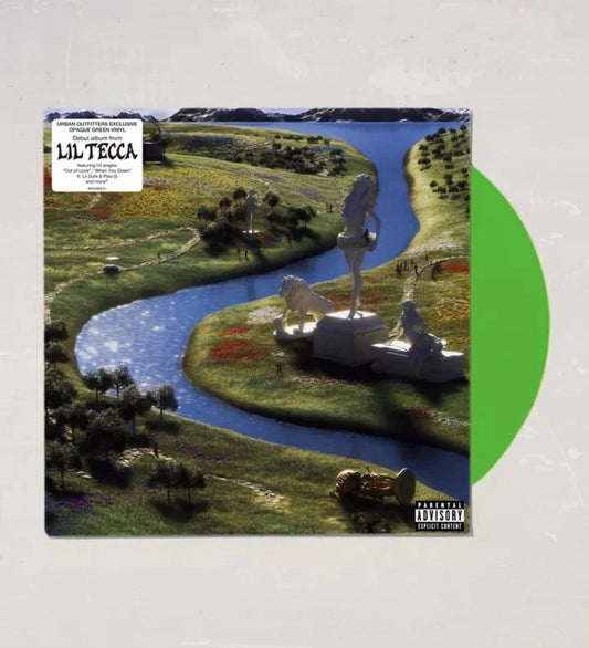 Lil Tecca LP Virgo World Limited Edition Opaque Green Color Vinyl Sealed New 