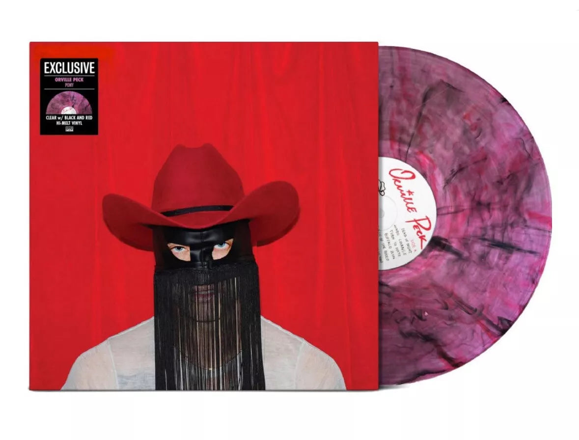 Orville Peck - Pony (Clear w/ Black & Red Hi-Melt Vinyl)