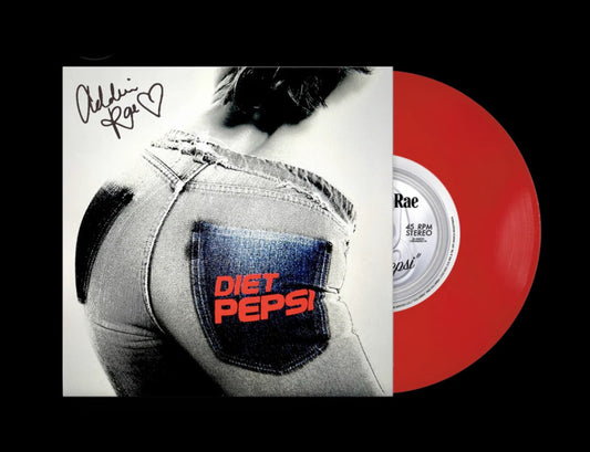 Addison Rae - Diet Pepsi 7” Limited Edition Autographed Vinyl