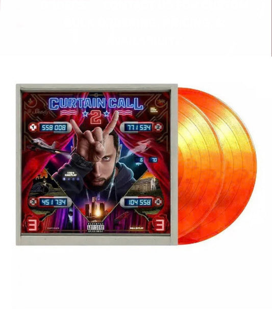 Eminem - Curtain Call 2 (Explicit, Orange Vinyl LP)