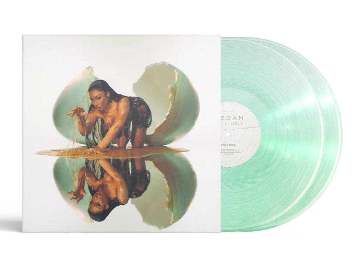 Megan Thee Stallion - MEGAN VINYL ‘WHITE EDITION’, Coke Bottle Clear Vinyl 2LP