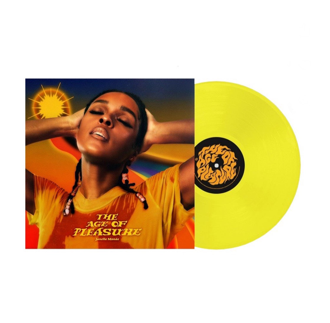 Janelle Monae - The Age Of Pleasure, Lemonade Yellow Vinyl LP