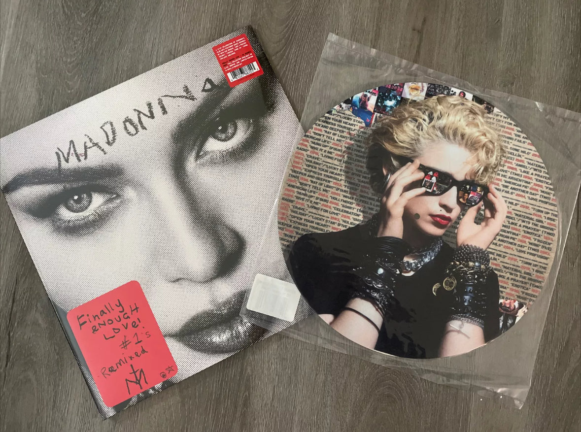 Madonna - FINALLY ENOUGH LOVE, Indie Exclusive Black Vinyl 2 LP with Slipmat