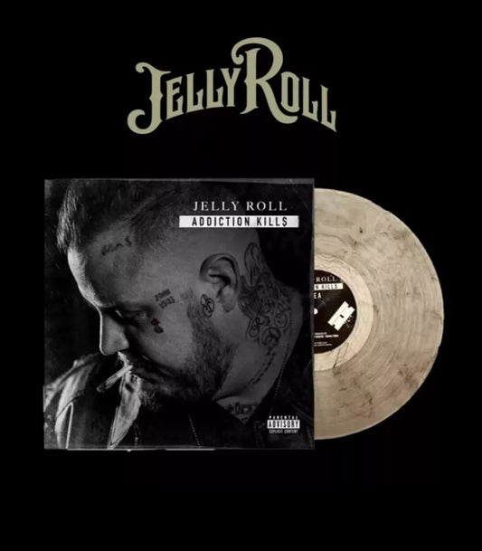 Jelly Roll - Addiction Kills Exclusive Limited Edition Black Smoke Vinyl LP