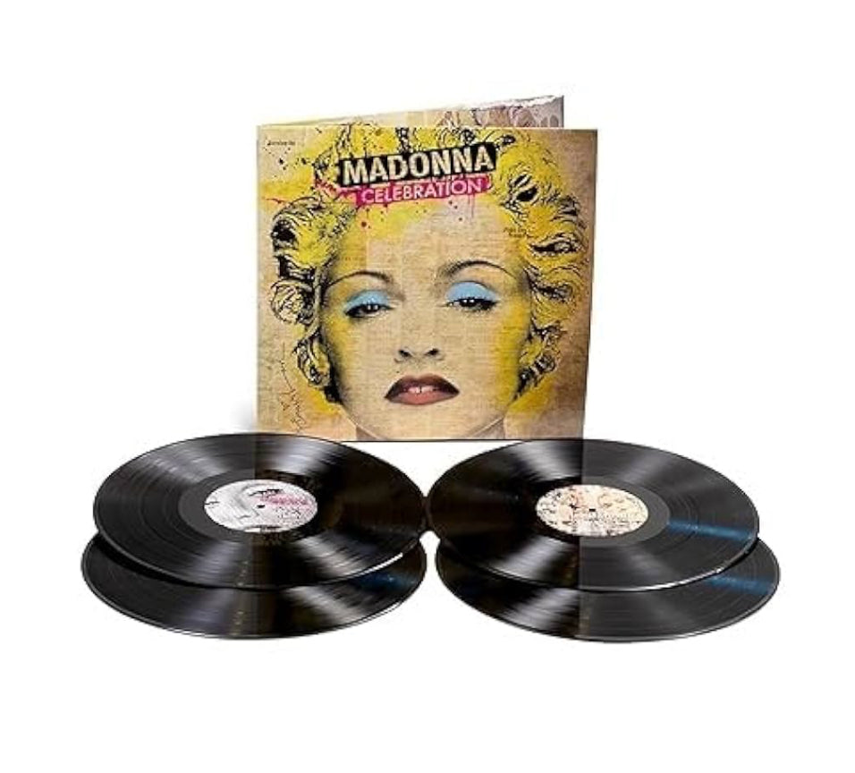 Madonna - CELEBRATION, The Ultimate Collection, 4LP Vinyl