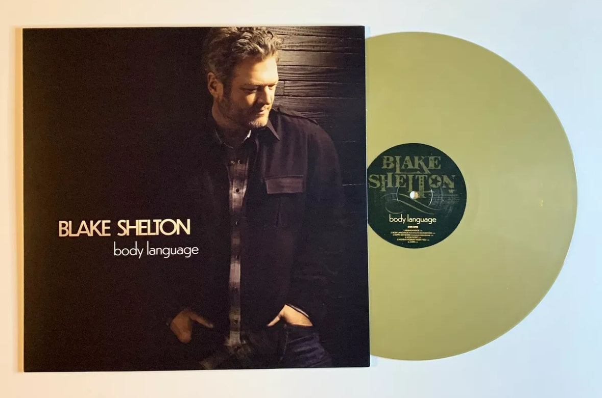 BLAKE SHELTON - BODY LANGUAGE, Exclusive Gold Vinyl