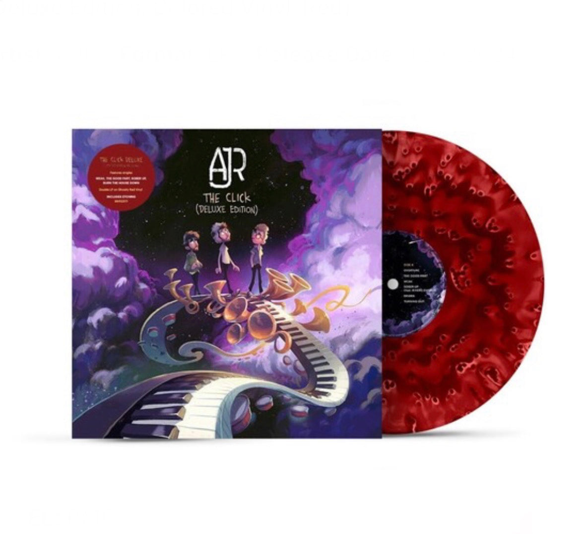 AJR - The Click, Ghostly Red LP