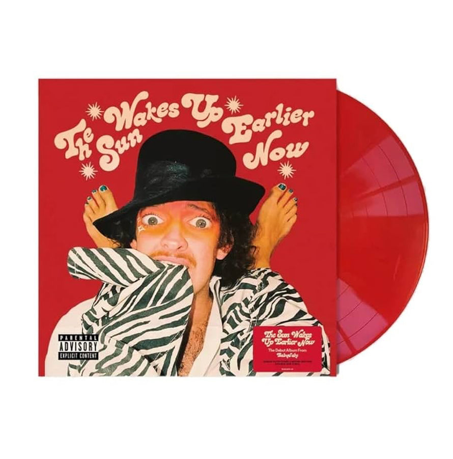 Baby Jake - The Sun Wakes Up Earlier Now - Exclusive Limited Edition Opaque Red Colored Vinyl LP